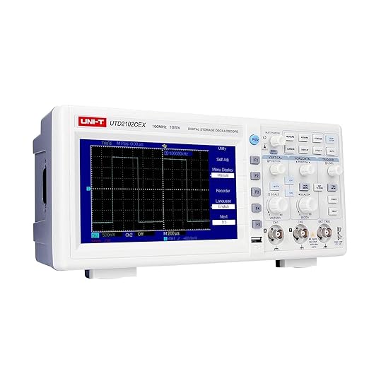 UNI-T UTD2102CEX+ 100MHz 2Ch DSO Digital Storage Oscilloscope