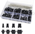 380 Pcs 2.54mm Pitch 2 3 4 5 Pin JST SM Connectors Male/Female Plug Housing Pin Header Crimp Terminals Assortment Kit