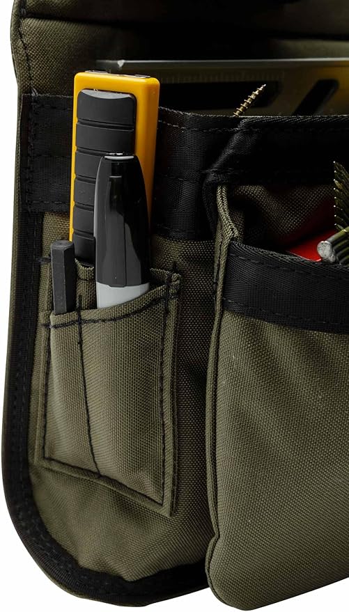 Diamondback Ox 2.0 Tool Pouch - Right-Sided Tool Belt Pouch - Ideal Carpenter & Electrician Tool Pouches for Tools, Punches & Fasteners