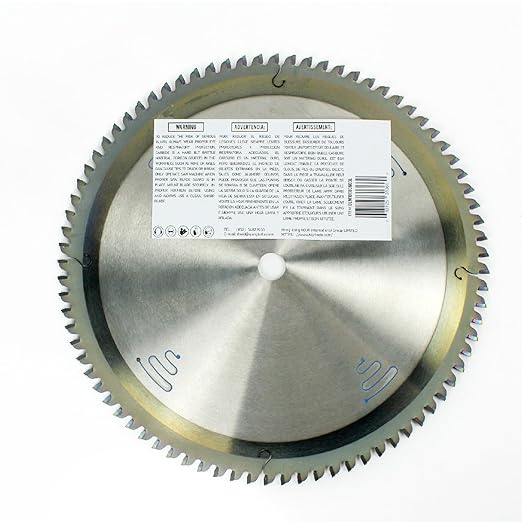 Circular Saw Blade Woodworking TA Series 10" 80-Tooth 5/8" Arbor, Double Sided Laminate/Melamine Wood Cutting,Special Anti-Thermal Adhesion Coating on Cutting Head -TA,DLM 10" 80T TA