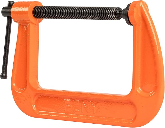 Pony Jorgensen 2650 5-Inch C-Clamp, Orange