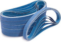 3/8x13 Inch Sanding Belts for Belt Sander, 30 Pack 3/8 x 13 Zirconia Sanding Belts 120 Grit, Zirconia Belt Sander Sanding Belts for Metal Polishing (3/8x13in, 120 Grit)