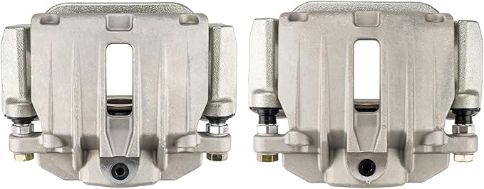 Torchbeam 2PCS Rear Driver and Passenger Side Brake Caliper for 2003-2004,2006 Silverado 1500, 2005 Silverado 1500, 2003-2004,2006 Sierra 1500, 2007 Silverado 1500 Classic, Replace #18B4854+18B4855
