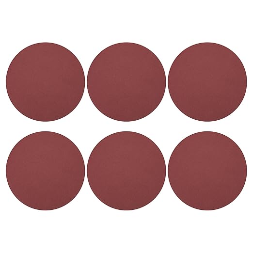 HARFINGTON 15 Pcs 9 Inch Sanding Disc 150 Grit Hook and Loop Sandpaper Random Orbital Sander Pads for Woodworking Automotive Metal Polishing