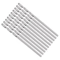 Drill Bit, 1.6mm Cutting Diameter, 4241 HSS 118° Cutting Angle Uncoated Bright Versatile Jobber Bits - (Applications: for Drilling Plastic Wood Soft Metal), 10-Pieces
