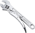 Amazon Basics Locking Adjustable Wrench, 10 inch x 2.7 inch x 0.75 inch