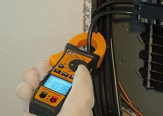 IDEAL INDUSTRIES INC. 61-737 Digital AC Clamp Meter 400 Amp 600-Volt, Red