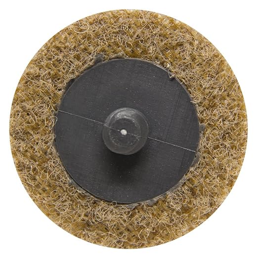 Benchmark Abrasives 2 Inch Sanding Discs Quick Change Nylon Surface Conditioning Discs, Drill & Die Grinder Sanding Disc Rust Remover for Metal Paint Stripper & Removal, Polishing - (25 Pack)(Coarse)