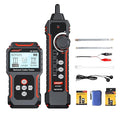 NOYAFA NF-8209S Network Cable Tester, Ethernet Cable Tester with CAT5, CAT6 Line Tracer, PoE, NCV, QCFunction,Length Test, Port Flashing,Fault Line Scan for Cable Grooming,LAN Network Cable Tracer Kit