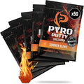 Phone Skope Pyro Putty: Single Use Waterproof Survival Fire Starter, 20 or 50 ct Foil Packs, Easy Tear, Easy Ignite, Fire Starters for Campfires