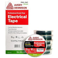 Avery Dennison Electrical Tape, 10 Rolls Professional Grade PVC Electric Tape, UL/CSA Listed ¾ in x 66 ft Insulating Vinyl Tape for Electrical, Repairs, Automotive and Equipment, Pro-36C, Green