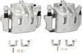 SCITOO Front Left & Right Brake Calipers With Bracket 19B2870 19B2871 Compatible For INFINITI EX35/EX37/G25/G35/G37/M35/M35h/M37/M45/M56/Q40/Q70/Q70L/QX50/QX70,For Nissan 370Z/Murano