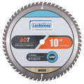 Luckyway 10 Inch Miter/Table Saw Blades 60T with 5/8 Inch Arbor TCT Circular Saw Blade for Cutting Wood