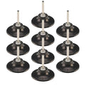 3" Pad Holder for Sanding Discs, Hard Rubber, TR System, 10 Pcs Pack