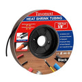 1/8" 100ft 3:1 Heat Shrink Tubing with Adhesive Lining - Marine Grade, Ideal for Home, Automotive, and Industrial Use - Black