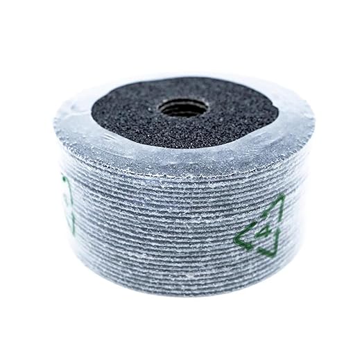 Benchmark Abrasives 4 1/2 Inch Sanding Discs Silicon Carbide Resin Fiber Grinding Disc for Grinding, Stripping on Wood, Fiberglass, Metal, 7/8" Arbor Angle Grinder Sanding Disc, 25 Pack - 80 Grit