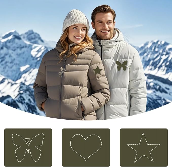 45PCS Nylon Repair Patch Self-Adhesive Pre-Cut Fabric Patch Down Jacket Repair Patches for Puffer Jackets Tenacious Tape Polyester Waterproof Lightweight Tent Repair Patch for Clothes Bag(Army Green)