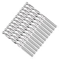 Drill Bit, 17/64" Cutting Diameter, 4241 HSS 118° Cutting Angle Uncoated Bright Versatile Jobber Bits - (Applications: for Drilling Plastic Wood Soft Metal), 12-Pieces