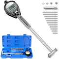 HDLNKAK Digital Bore Gauges Set, Cylinder Bore Gauge with LCD Digital Dial Indicator, 2"-6"/0.0005", Wide Selection of Anvils, Applications in Engines Cylinder Precision Measurement