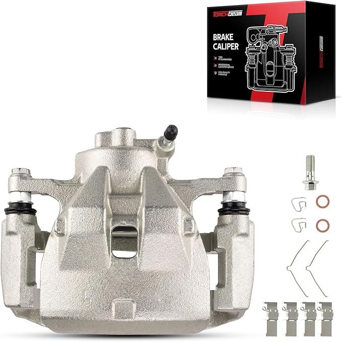 Torchbeam Front Brake Caliper Left for Toyota 2007-2017 Camry, Lexus 2007-2012 2016-2018 ES350, Toyota 2008-2018 Avalon, Front Left Caliper Replace # 19B3128