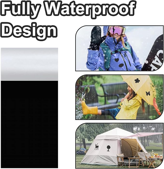 78.8 x 3 inch Nylon Repair Patch Self-Adhesive Fabric Patch Down Jacket Repair Patches for Puffer Jackets Tenacious Tape Polyester Waterproof Lightweight Outdoor Tent Repair Patch Kit for Clothes Bag
