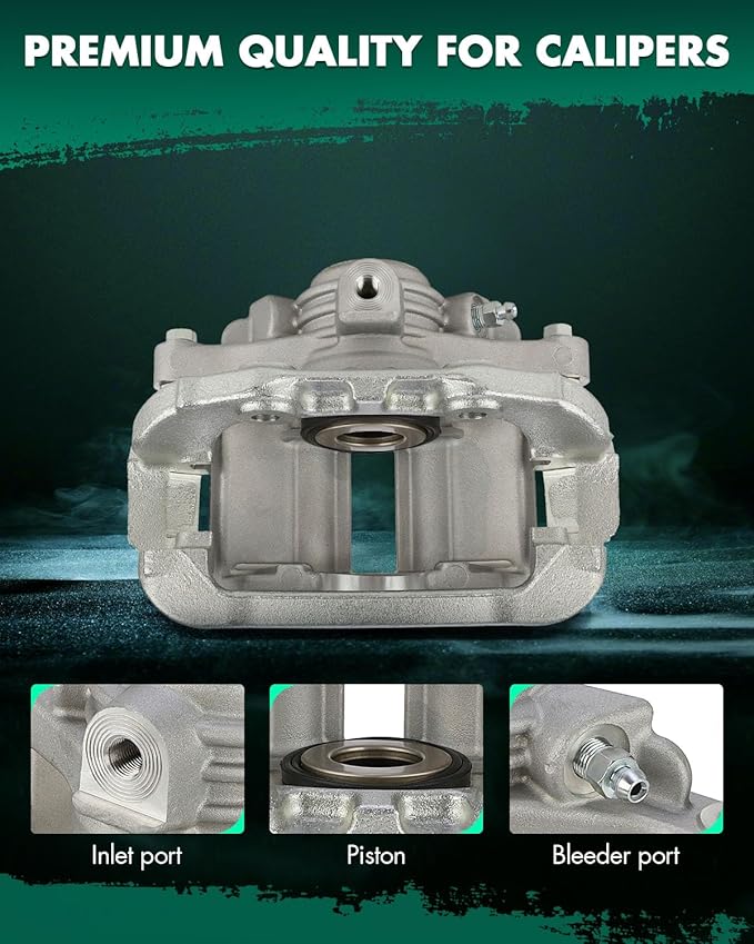 SCITOO Rear Right Brake Caliper With Bracket 18B4713 Fit For Chevy Blazer 98-05 For Chevy S10 98-04 For GMC Jimmy 98-05 For GMC Sonoma 98-04 For Isuzu Hombre 98-00 For Oldsmobile Bravada 98-01