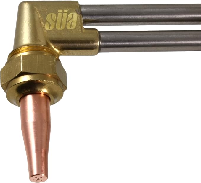 SÜA - Medium Duty Oxy-Fuel Torch with Check Valves and Cutting Tip (Acetylene) - Replacement for Victor