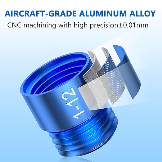 52PCS Thread Checker, Nut and Bolt Thread Checker, Thread Checker Kit in Standard and Metric (28 SAE & 24 Metric), Bolts Measuring, Bolt Size Finder Checker Thread Gauge for Quickly Identify
