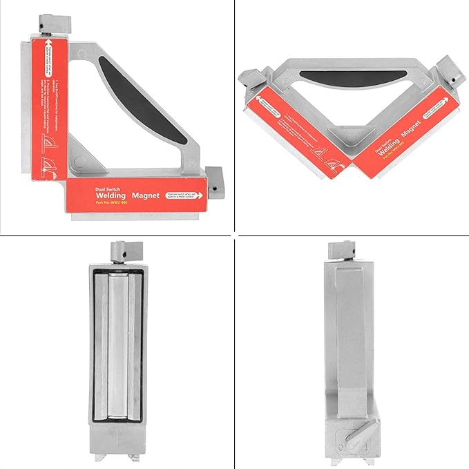 WM2-90S Magnetic Welding Jig, Switch 90 Degree Magnetic Corner, Strong Magnet Welder Jig Holder