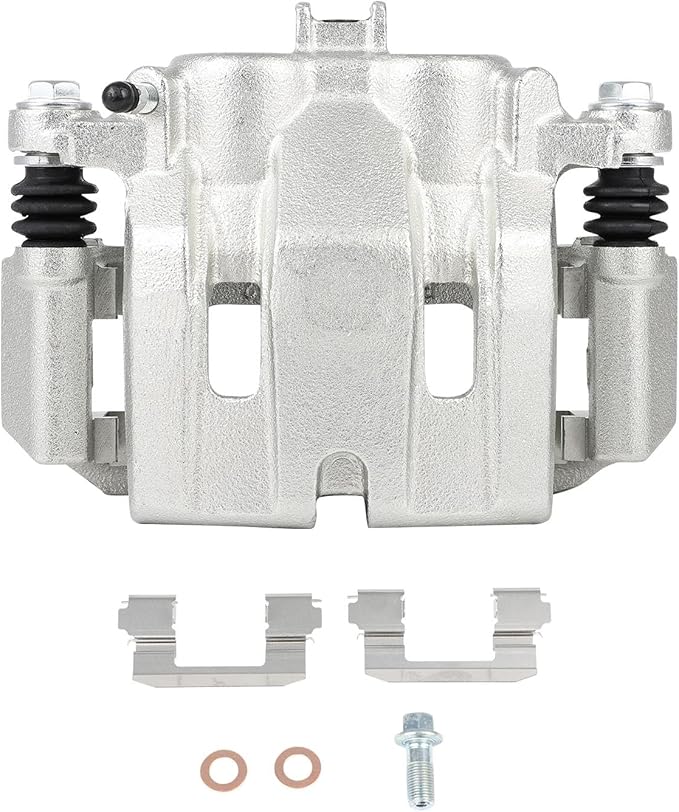 cciyu Front Right Brake Caliper Assembly w/Bracket 19B3103 2009-2014 For Acura For TL,2015-2020 For Acura For TLX,2006-2014 For Honda For Ridgeline