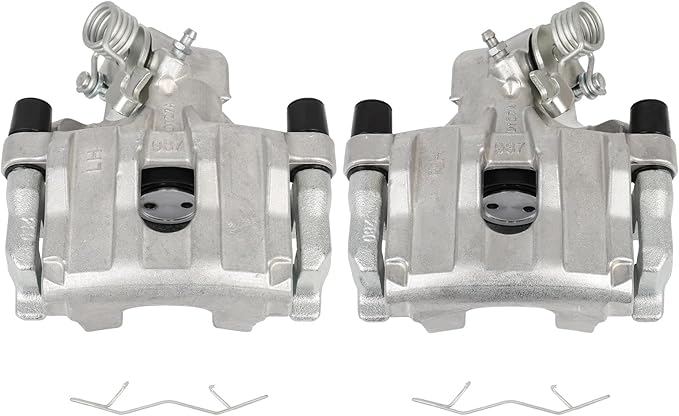 SCITOO 19B6284A 19B6285A Rear Left & Right Disc Brake Calipers Assembly w/Bracket For Ford For C-Max/For Escape/For Transit Connect,For Mazda For 3/For 3 Sport