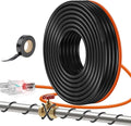5W/FT 120V Pipe Heat Tape 50FT (3FT-200FT) - Freeze Protection Heating Cable for Metal/Plastic Water Pipes, Maintains Flow at -40°F