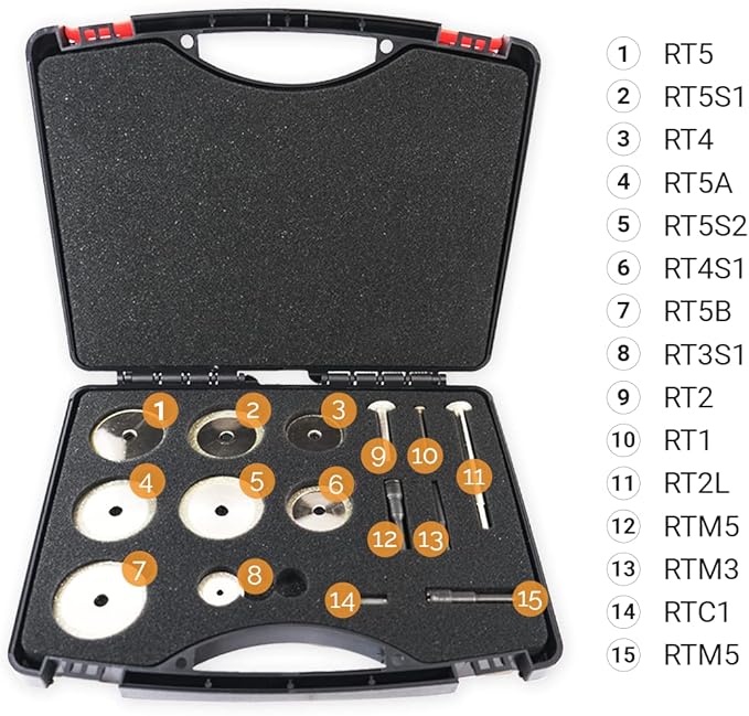 Repair Kits - Faster & Easier to Chase, Restore & Clean Internal or External Threads, All in One Universal Thread Files Set, Inch, Metric, Grooves, Glands, ACME, Buttress Thread