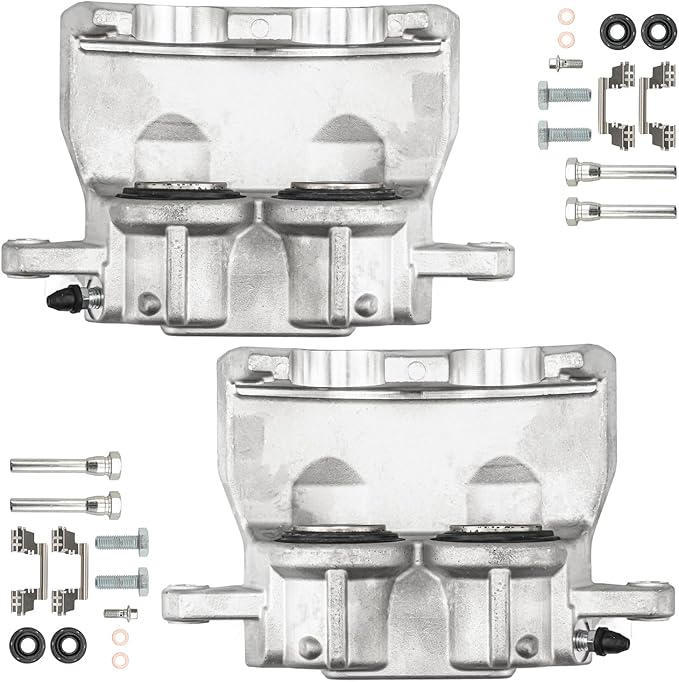 Torchbeam Front Brake Calipers Set for Dodge Charger 2006-2021, Chrysler 300 2005-2021, Dodge Challenger 2009-2021, Chrysler 200 2013-2014, Front Left and Front Right Calipers Replace # 185016+185017