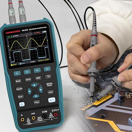 HANMATEK Universal Oscilloscope Probe HM5060 with Accessory Kit 60MHz 1X 10X