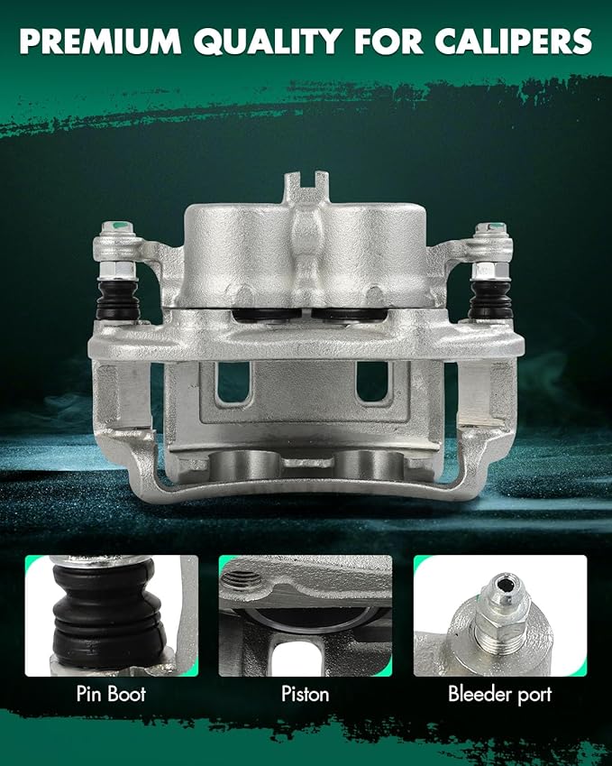 SCITOO Front Right Brake Caliper With Bracket 19B2638 Compatible For Nissan For Frontier 2003-2004,For Nissan For Xterra 2000-2004