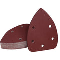 800 Grit Mouse Sander Sandpaper, Jamiikury 5 Hole Detail Sander Sandpaper Palm Sander Paper Mouse Sanding Pads Hook and Loop Sanding Sheets - Pack of 20