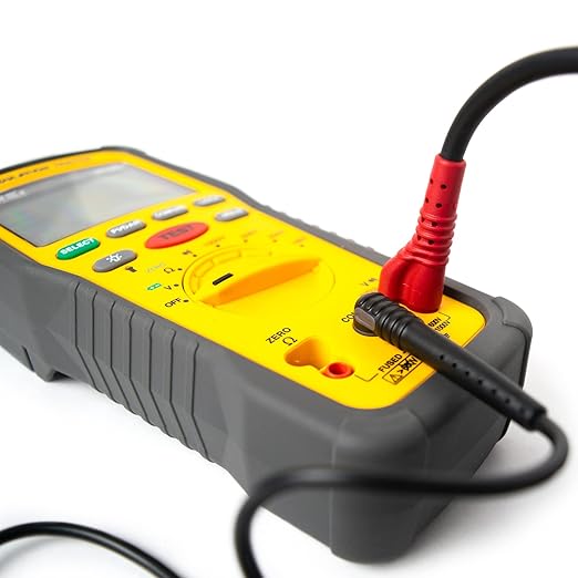 UEi IRT803 Insulation Resistance Tester 600V AC/DC, Megohmmeter Measures Insulation Resistance Up to 20GΩ, Voltage Testing Up to 600V