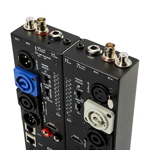 MFL. Detachable Advanced Cable Tester Line Audio Spilt Apart Cable Checker and Finder 10-Way Switch Wire Tracker with LED Indicators, Separate Working Mode, Rectangular
