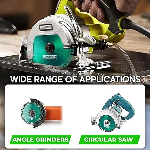 Indestructible Disc 2.0 - Cut Everything in Seconds (5) - Diamond Grit 60# - Compatible with Angle Grinder