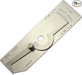 RIVERWELD V-WAC Single Weld Gage Welding Inspection Thread Gauge Checks 1/4 Inch Undercuts Pits Crown Height Porosity Pits