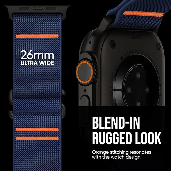 Suitisbest Sport Bands Compatible with Apple Watch Ultra Band 49mm 46mm 45mm 44mm 42mm 38mm 40mm 41mm Men Women, Stretchy Nylon Sport Loop Strap with S-Hook for iWatch Series 10 Ultra SE 9 8 7 6 5 4 3