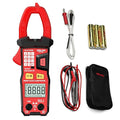 Digital Clamp Meter Tester with 600A AC/DC Current and 600V AC/DC Voltage, 6000 Count Voltage Tester Auto-ranging with NCV, Resistance, Temperature, Capacitance and Frequency