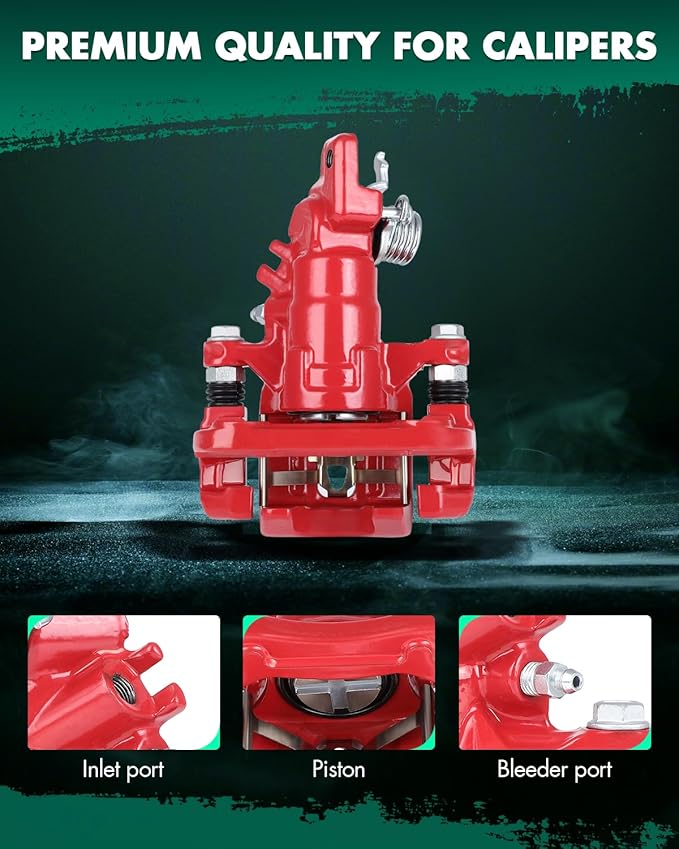 SCITOO Rear Right Brake Caliper With Bracket 19-B2068 Compatible For Acura For TSX 2004-2008,For Honda For Accord 1998-2007