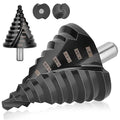 Large Step Drill Bit for Steel, 2" 10Holes, M42 Cobalt Drill Bits, Extra Heavy Duty for Stainless Steel, Metal, Aluminum, Copper, 10-Steps.Co2Pro