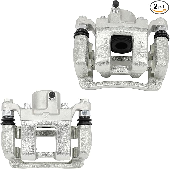 SCITOO 19B6457 19B6456 Disc Brake Calipers Assembly with Bracket Fit For Hyundai Sonata 2011-2015,For Kia Optima 2011-2015