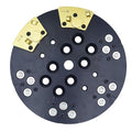 Holding 9mm Non Threaded Trapezoid Metal Bond Diamonds Edco MK Virginia Abrasive Husky Blastrac Grinder Compatible Magnetic Adapter Plate