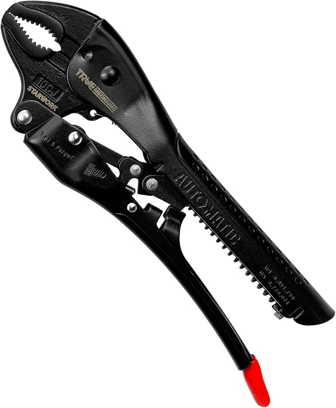 TRUE MECHANIC™ Automatic Curved Jaw Locking Pliers 10-inch
