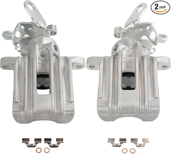 SCITOO 343644 343645 Rear Left & Right Disc Brake Calipers Assembly Without Bracket For Audi For A3,For Volkswagen For Beetle/For Eos/For Golf/For Jetta