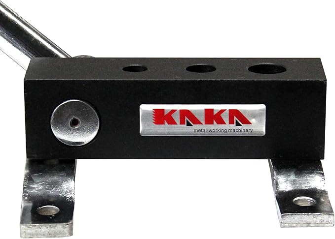 KAKA INDUSTRIAL Pipe and Tube Notcher Manual for 3/4 in, 1 in, 1-1/4 in Inside Diameter, 90 Degree High Precision Light Weight RA-2